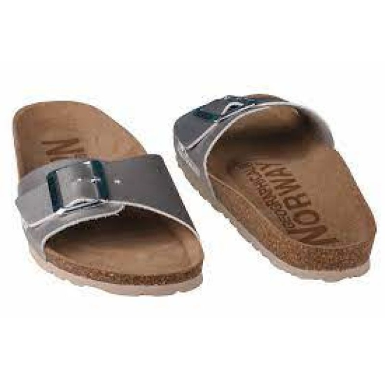 Zapatillas Geographical Norway Sandalias Bios Pala Hebilla W GNW20410-26 plata