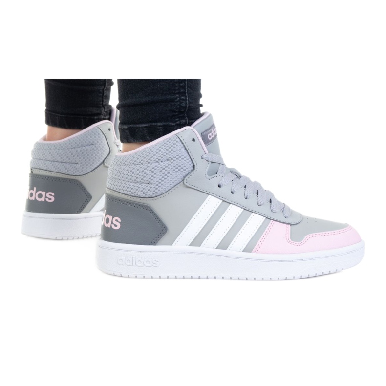 Zapatillas Adidas Hoops Mid 2.0 K GZ7772 negro