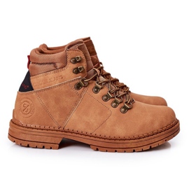 Zapatos Trekking Hombre Cross Jeans EE1R4031C Camel marrón