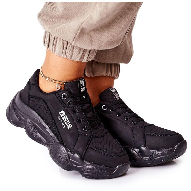 Calzado deportivo de mujer Memory Foam Big Star II274356 Negro Calzado deportivo de mujer Memory Foam Big Star II274356 Negro