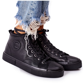 Zapatillas altas con aislamiento Big Star II274157 Negro