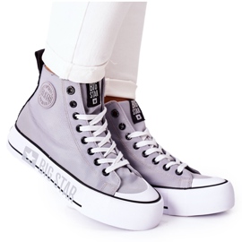 Zapatillas altas On The Big Star II274016 Grey Platform gris