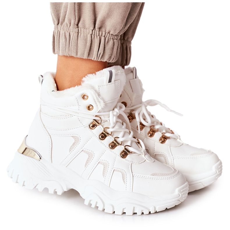 BM Botas blancas con aislamiento para mujer Hareshaw blanco