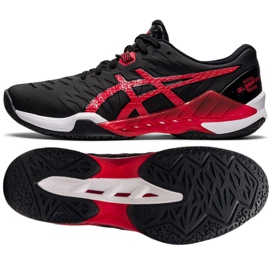 Zapatillas balonmano Asics Blast Ff 2 M 1071A044 002 negro negro