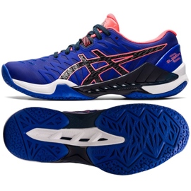 Zapatillas balonmano Asics Blast Ff 2 1072A046 400 azul azul