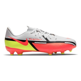 Zapatillas de fútbol Nike Phantom GT2 Academy FG / MG Jr DC0812-167 multicolor blanco