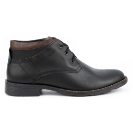 Polbut Zapatos negros de hombre con aislamiento J38S