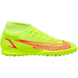 Zapatillas de fútbol Nike Mercurial Superfly 8 Club Tf M CV0955 760 amarillo amarillos