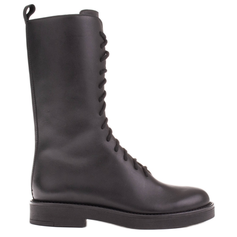 Marco Shoes Botas Lucia con cordones negro Marco Shoes Botas Lucia con cordones negro