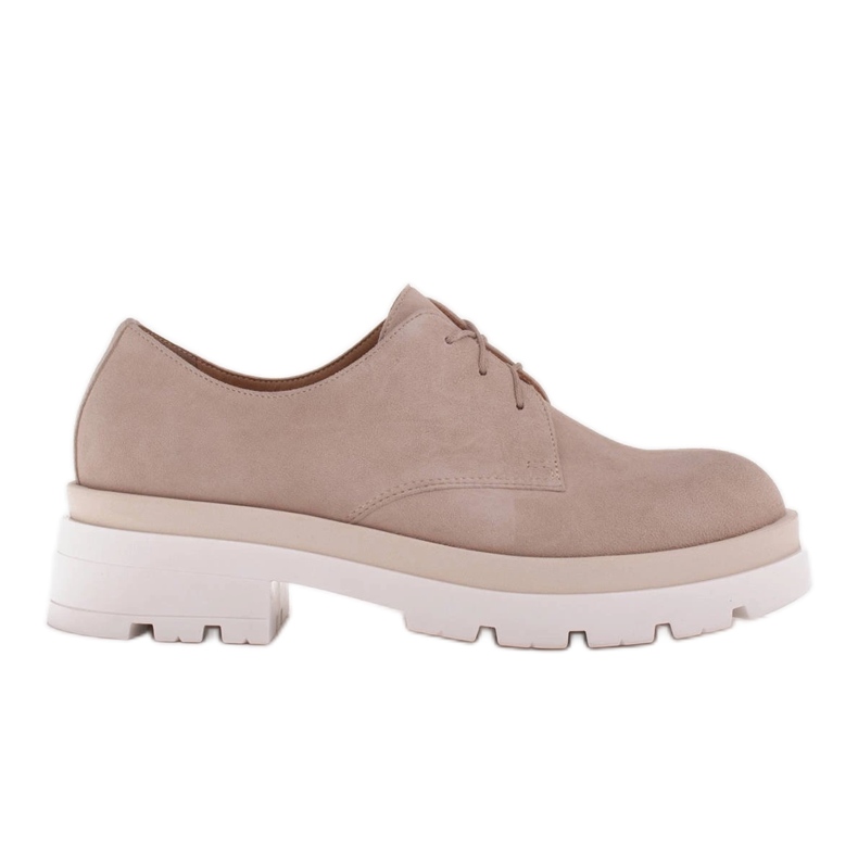 Marco Shoes Zapatos Angelina con suela en blanco y beige