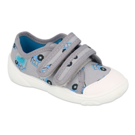 Calzado infantil befado 907P141 azul gris