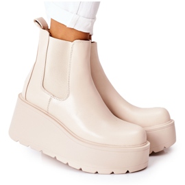 PB1 Botas Calientes Beige Montiano PB1 Botas Calientes Beige Montiano
