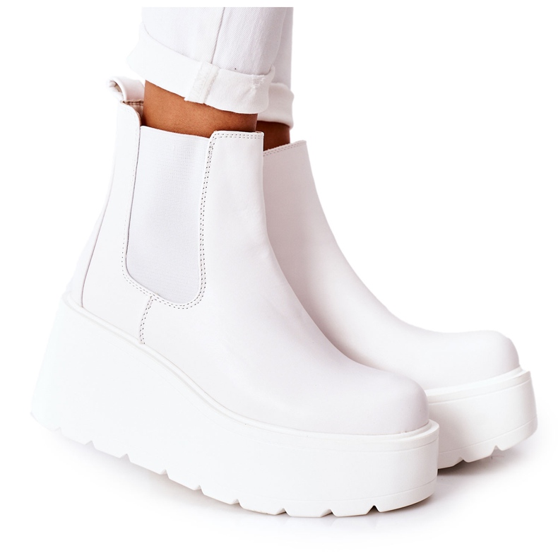 PB1 Bota aislante blanca Montiano blanco