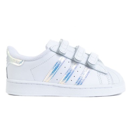 Zapatillas Adidas Superstar Cf I Jr FV3657 blanco