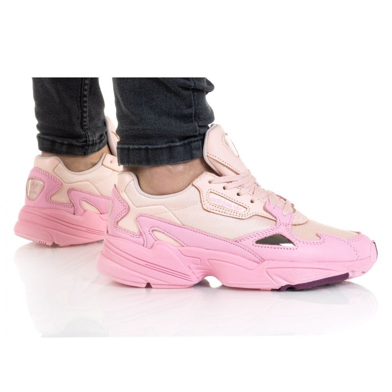 Zapatillas Adidas Falcon W EF1994 blanco rosado
