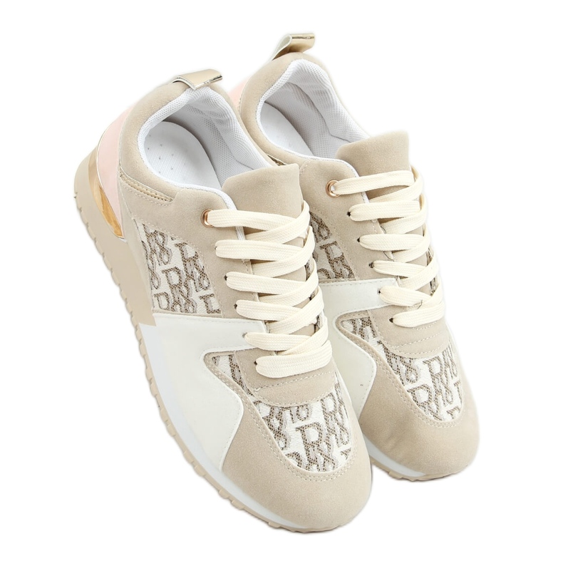 Calzado deportivo beige B0-907 Beige