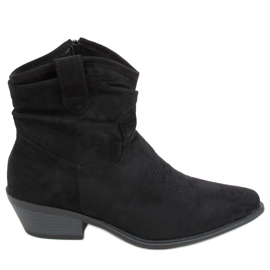 Botas vaqueras negras para mujer 99-65 Negro