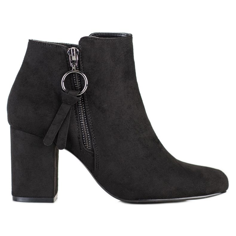 Goodin Botas de gamuza clásicas en un poste negro Goodin Botas de gamuza clásicas en un poste negro