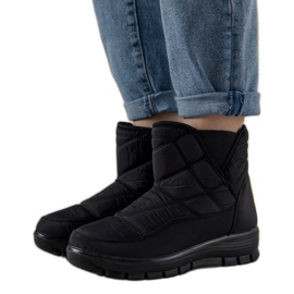 Botas de nieve para mujer negras de Trens negro