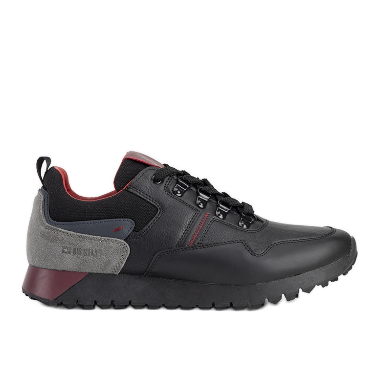 Zapatillas deportivas Sergio Black Big Star de hombre negro