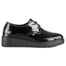 Filippo Zapatos de cuero negros
