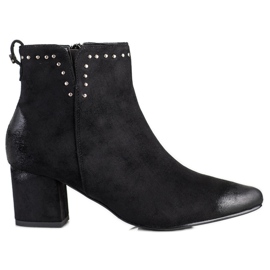Botas en un poste bajo VINCEZA negro