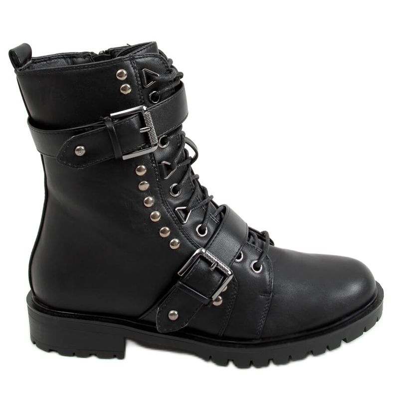 Botas militares negras B063-11 Negra negro Botas militares negras B063-11 Negra negro