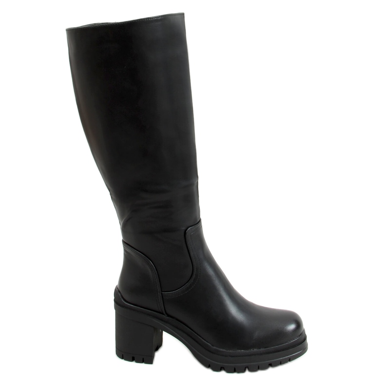Botas negras de tacón 8998-15 Black negro Botas negras de tacón 8998-15 Black negro