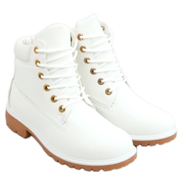Botas de madera blancas para mujer F662 White blanco