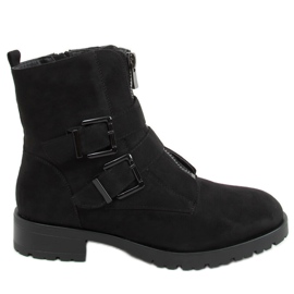 Botas militares negras 688-A47 Black negro