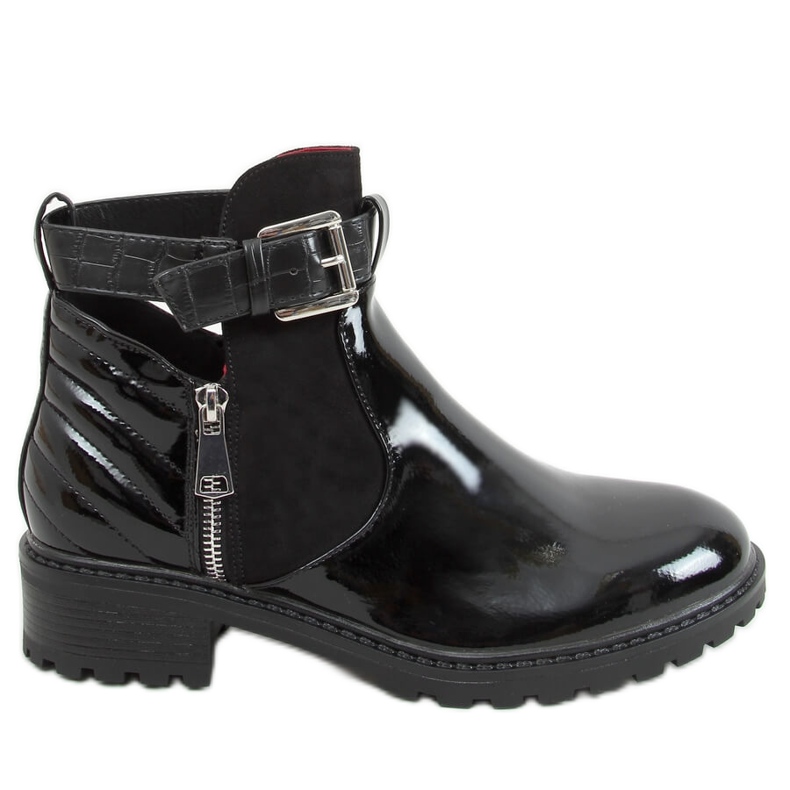Black M565 Black Mirros botas recortadas negro Black M565 Black Mirros botas recortadas negro