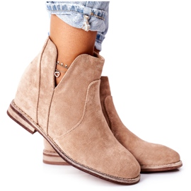 S.Barski Botas Mujer Con Cuña S. Barski Joiva Beige