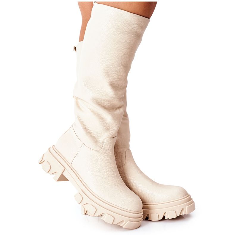 S.Barski Botas Altas de Mujer Beige Little Bit S.Barski Botas Altas de Mujer Beige Little Bit