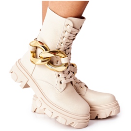 S.Barski S. Barski Botas Mujer Beige Jensen marrón