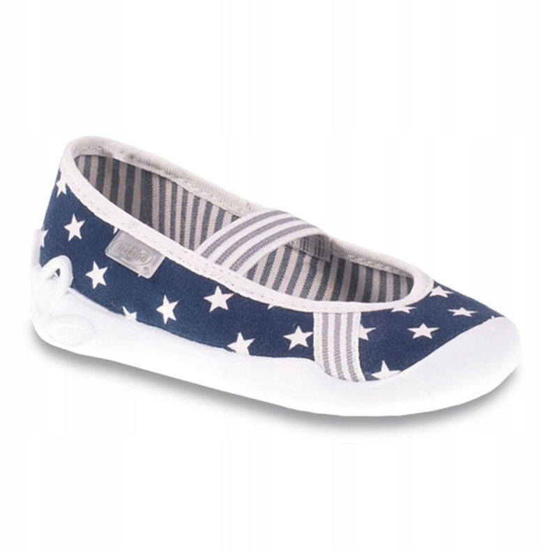 Calzado infantil befado 193Y065 blanco azul marino gris