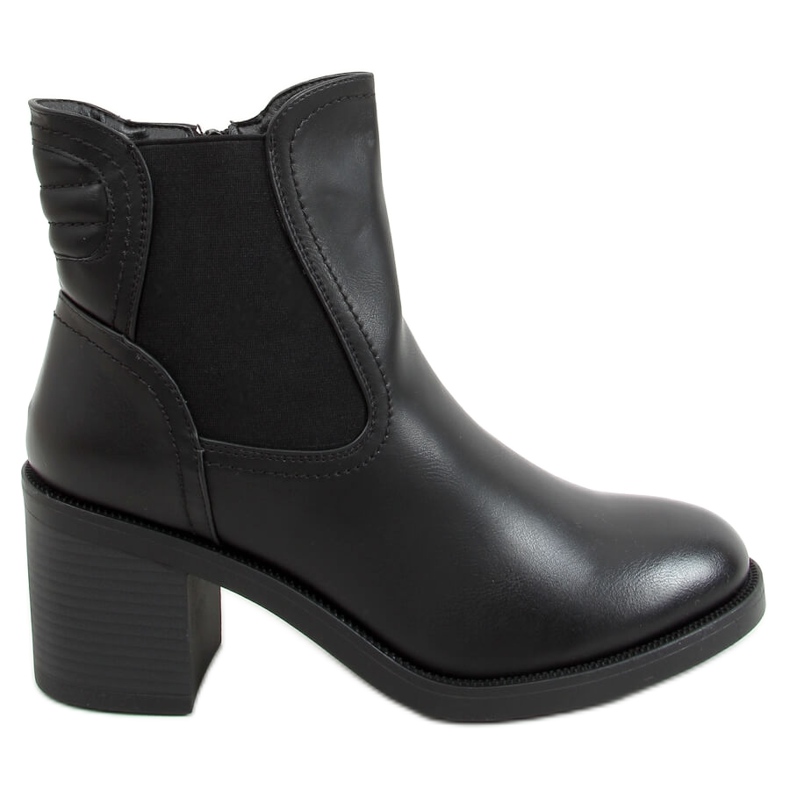 Botines Chelsea negros, negro 9565 Negro