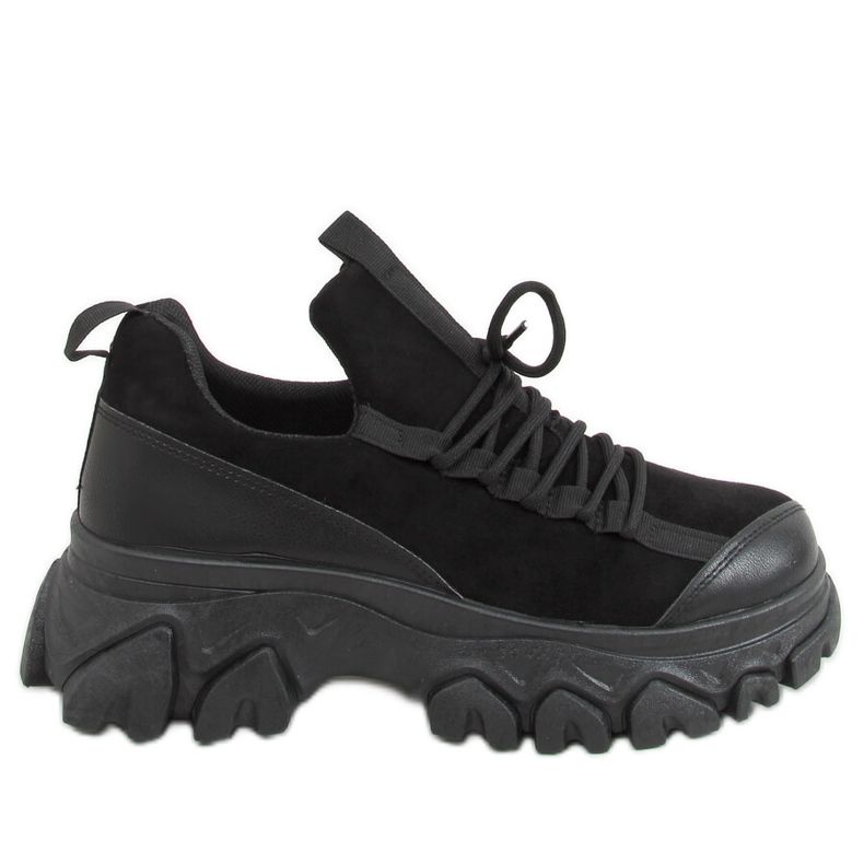 Negro NB520P Calzado deportivo negro de suela alta