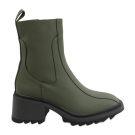 Botas de mujer verde QT33P Verde