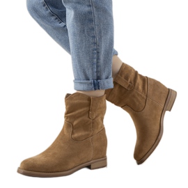Botas de mujer violetta beige
