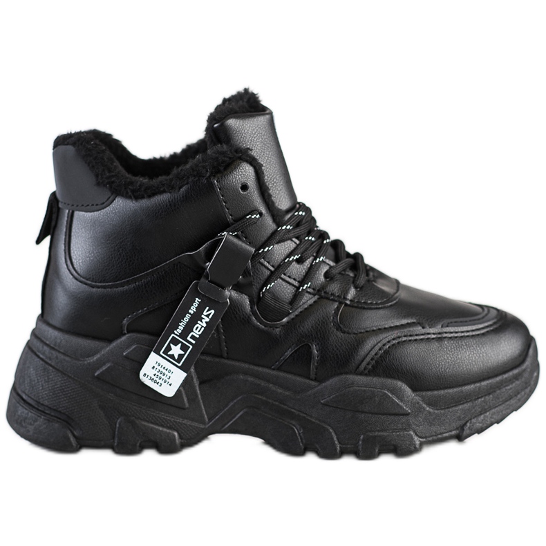 Evento Botas Calientes Zapatillas negro Evento Botas Calientes Zapatillas negro