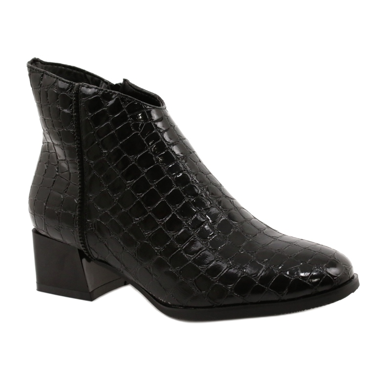M.Daszyński Botas aislantes con cremallera Daszyński MR2130-8 negro M.Daszyński Botas aislantes con cremallera Daszyński MR2130-8 negro