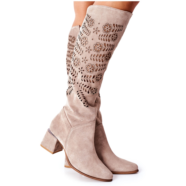 Lewski Shoes Botas Lewski Ante Calado Marrón Romena