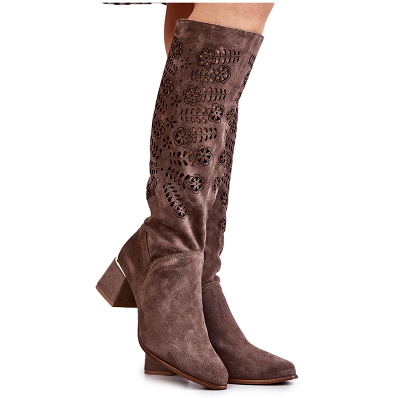 Lewski Shoes Botas Lewski Ante Calado Marrón Romena