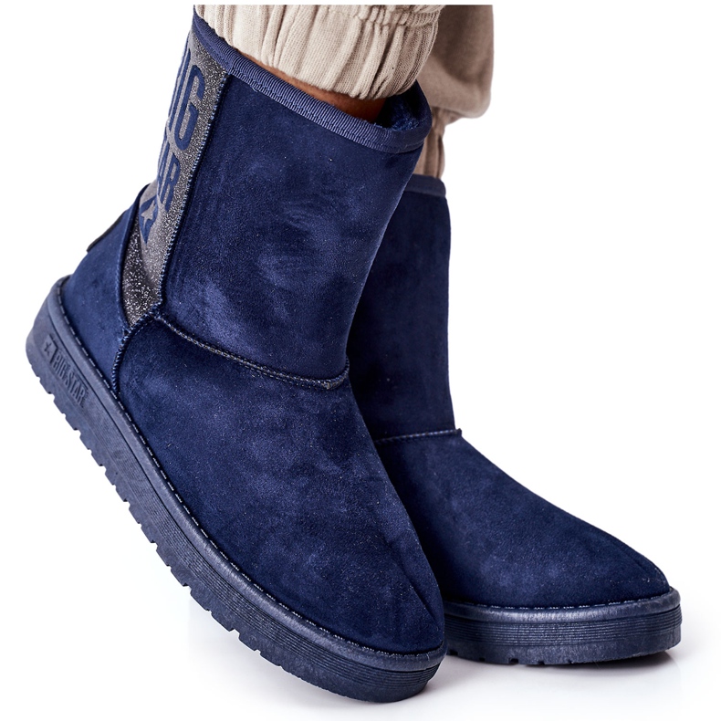 Botas de nieve para mujer Big Star EE274416 Azul marino