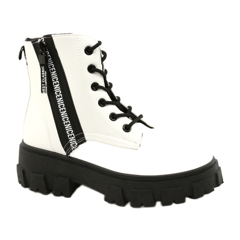 NEWS Novedades Workery Timberki 21BT26-4266 Blanco negro