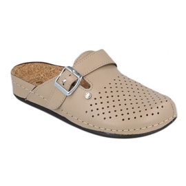 Inblu slippers zapatos de mujer 158D176 beige