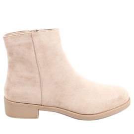 Botines Chelsea clásicos para mujer beige 6215 Khaki caqui