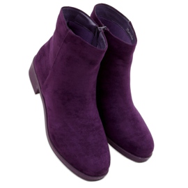 Botines Chelsea Violeta Clásicos para Mujer 6215 Violeta