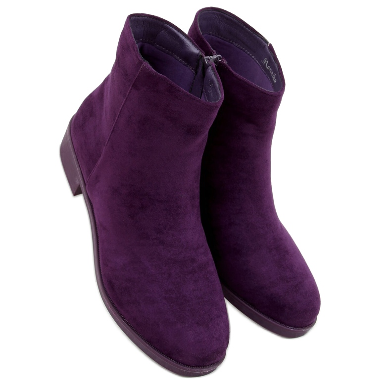 Botines Chelsea Violeta Clásicos para Mujer 6215 Violeta