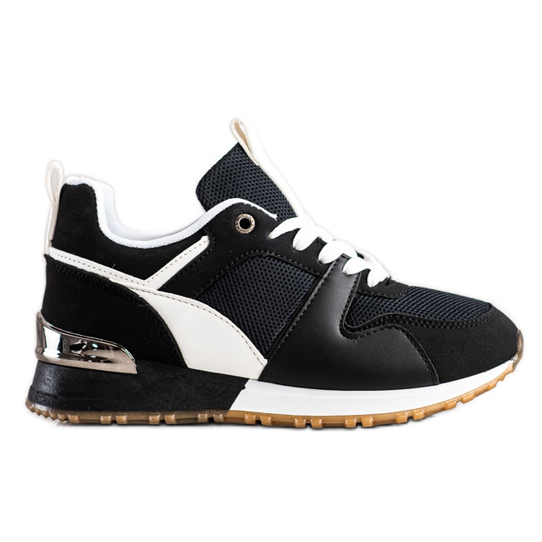 SHELOVET Zapatillas deportivas negras negro